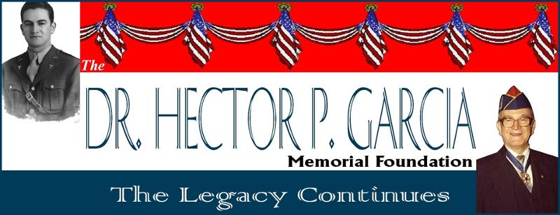 Dr. Hector P. Garcia Memorial Foundation The Legacy Continues logo